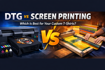 DTG vs Screen Printing: Which Is Best for Your Custom T-Shirts?