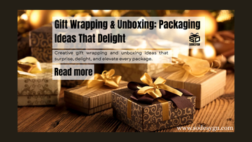 Gift Wrapping & Unboxing: Packaging Ideas That Delight