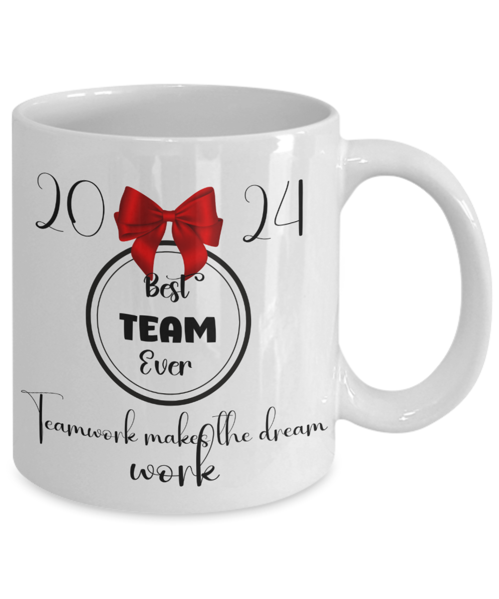 Best team Ever ceramic mug, bulk office gifts, employee appreciation, corporate gifts, team gifts, staff appreciation mug, boss gift, company mug, office christmas gift idea