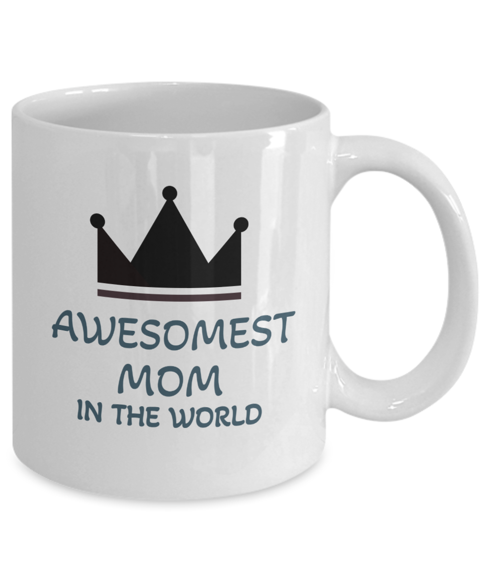 Awesomest mom ceramic coffee mug | Awesome mom mug - free shipping