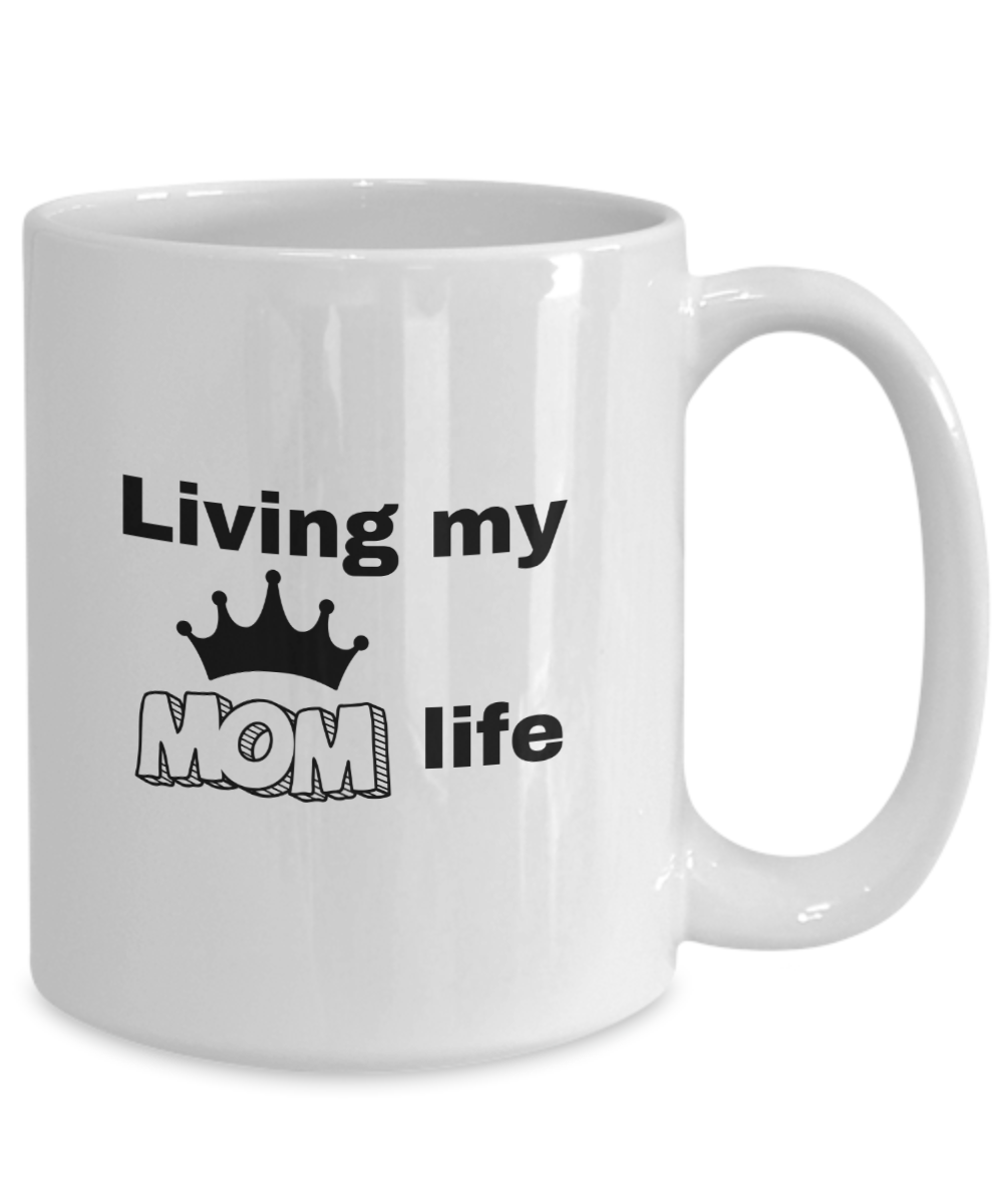 Fun Mom life ceramic coffee / tea mug| Motherhood humor mug| Mom fuel container| Supermom mug gift| Proud mama mug| Gift for new mom| Busy mom mug