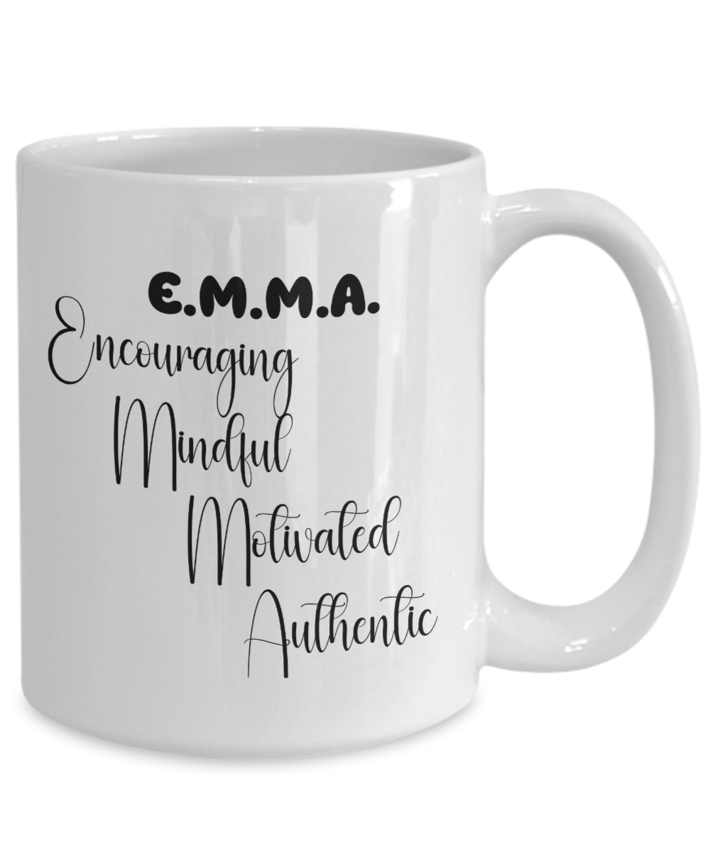 EMMA personalized name definition ceramic mug| Gift ideas for friends| Gift for her| gift for mom|