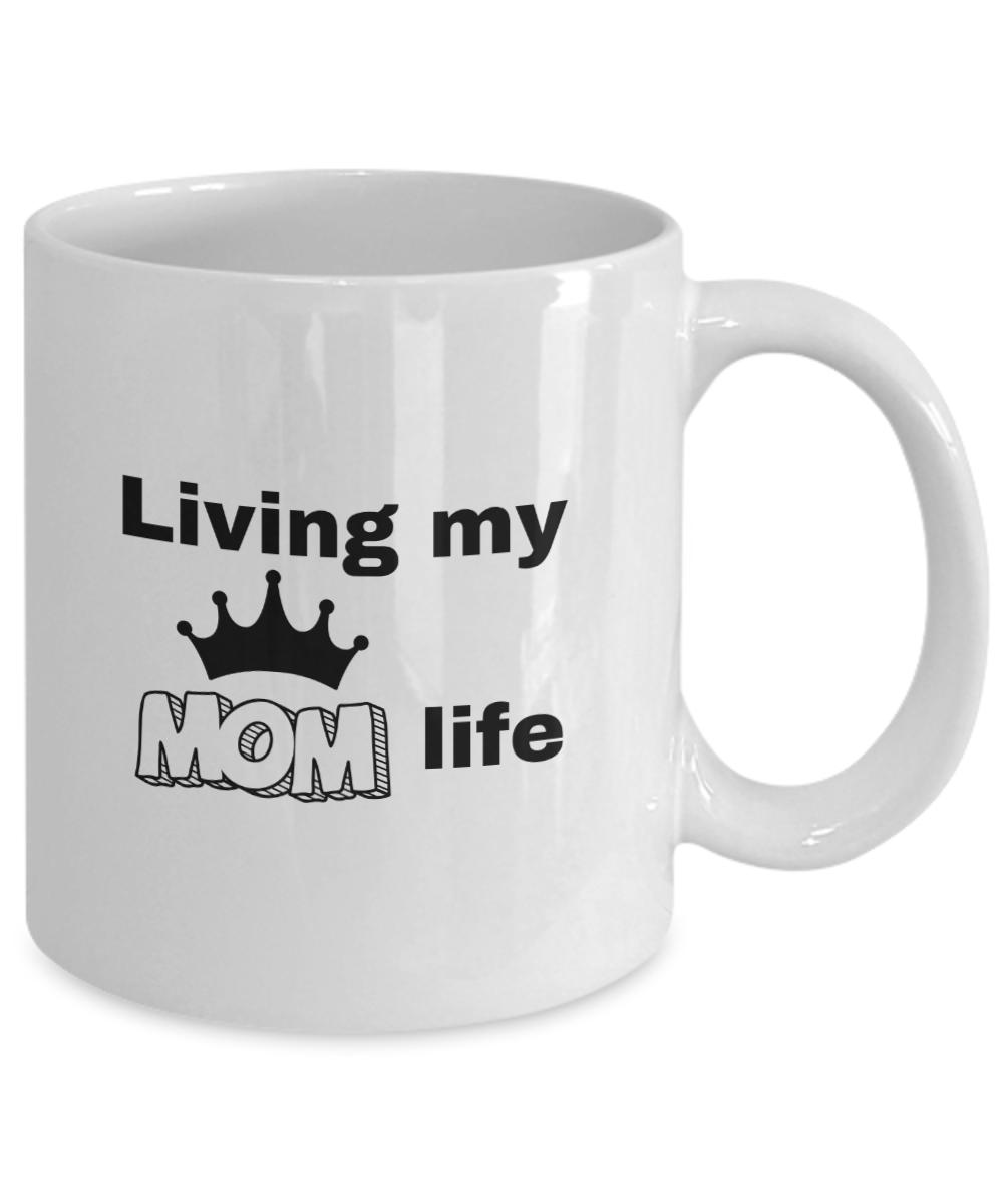 Fun Mom life ceramic coffee / tea mug| Motherhood humor mug| Mom fuel container| Supermom mug gift| Proud mama mug| Gift for new mom| Busy mom mug