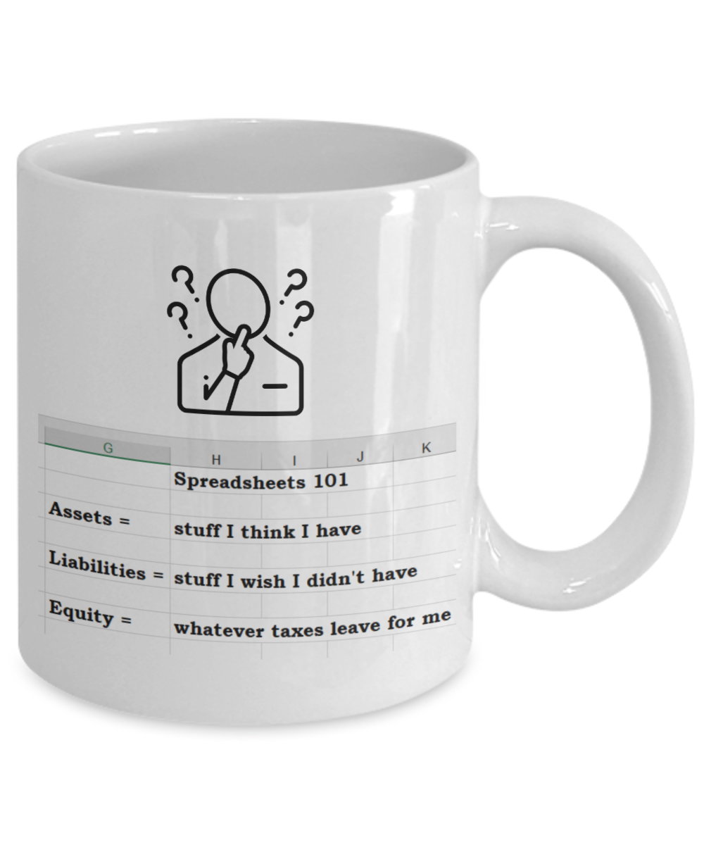 Spreadsheet humor, accountant gifts for women, this calls for a spreadsheet, gift for men, boss, spreadsheet 101, spreadsheet mug, CPA, coworker, colleagues, accounting, funny accountant mug, coffee mug, bookkeeper