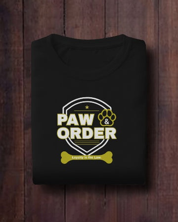 Paw and order Unisex T-shirt. Gildan 5000 shirt