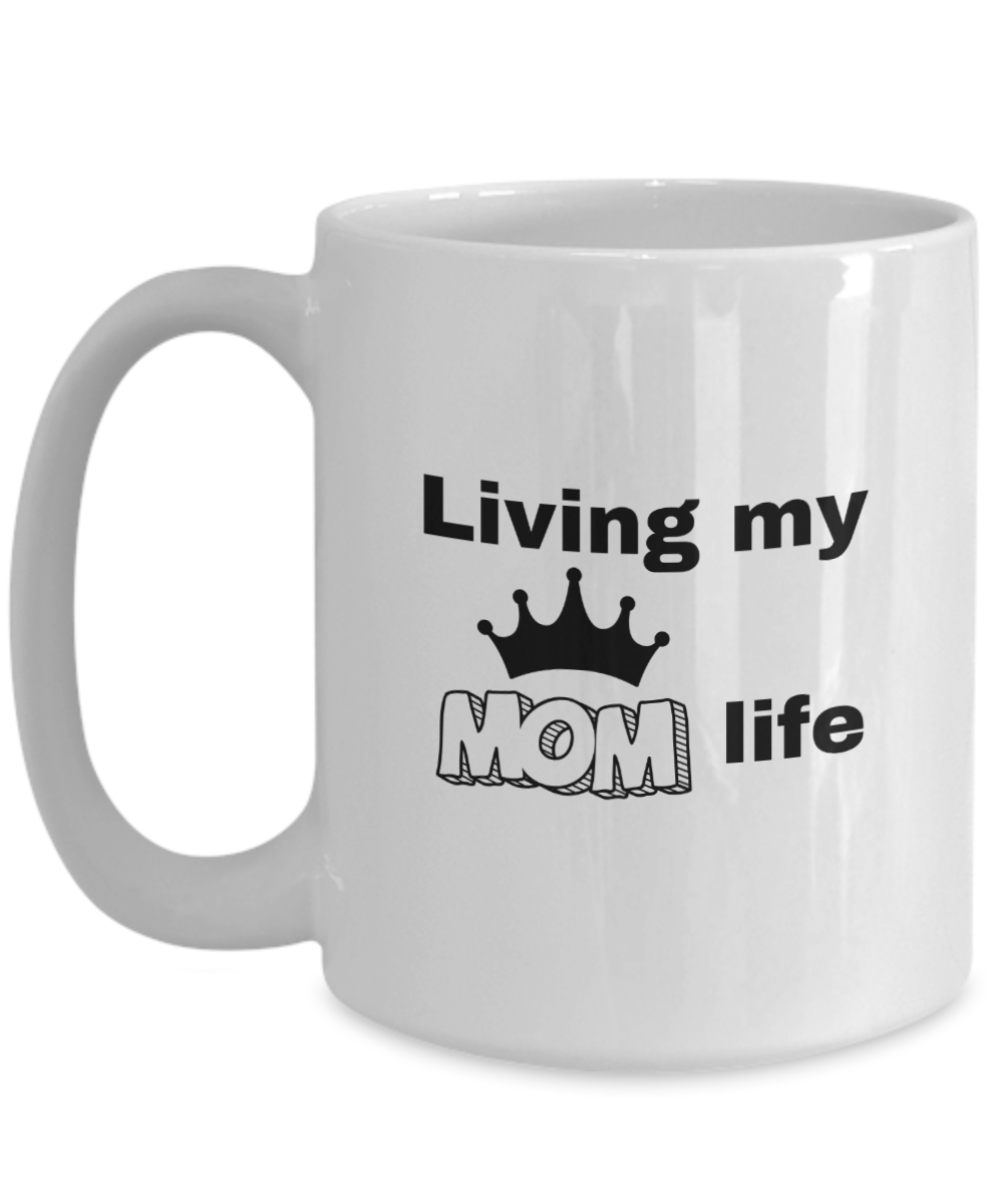 Fun Mom life ceramic coffee / tea mug| Motherhood humor mug| Mom fuel container| Supermom mug gift| Proud mama mug| Gift for new mom| Busy mom mug