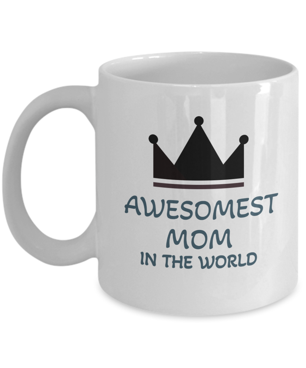 Awesomest mom ceramic coffee mug | Awesome mom mug - free shipping