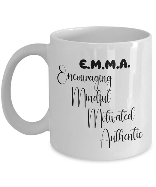 EMMA personalized name definition ceramic mug| Gift ideas for friends| Gift for her| gift for mom|