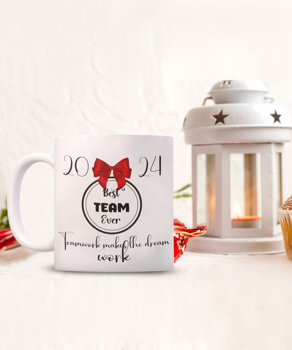 Best team Ever ceramic mug, bulk office gifts, employee appreciation, corporate gifts, team gifts, staff appreciation mug, boss gift, company mug, office christmas gift idea