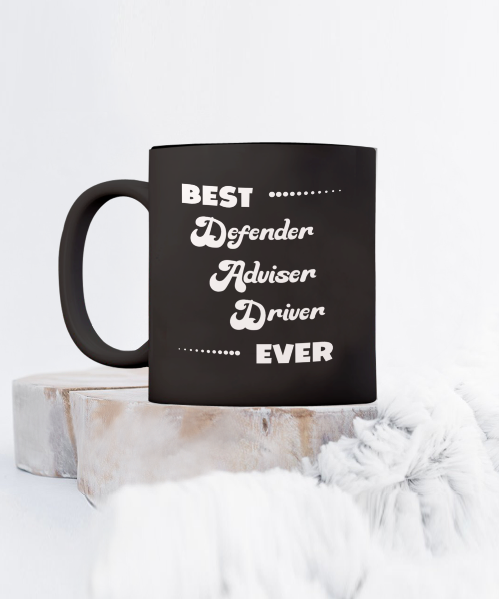 Best dad ever ceramic coffee cup, gift for dad, best father gift, unique dad mug - free shipping