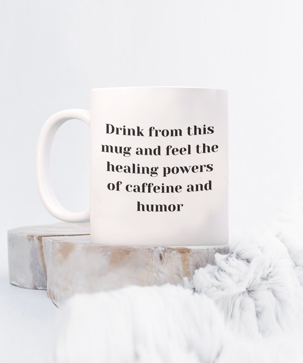 Get well soon - ceramic coffee mug, custom mugs, personalized large mugs, get well gifts for women, get well soon, coffee lover gift, feel better gift, uplifting coffee mug