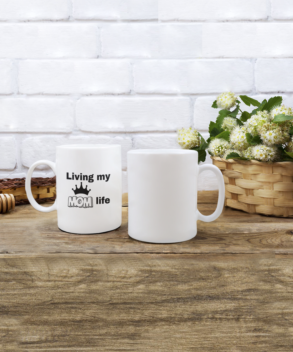 Fun Mom life ceramic coffee / tea mug| Motherhood humor mug| Mom fuel container| Supermom mug gift| Proud mama mug| Gift for new mom| Busy mom mug