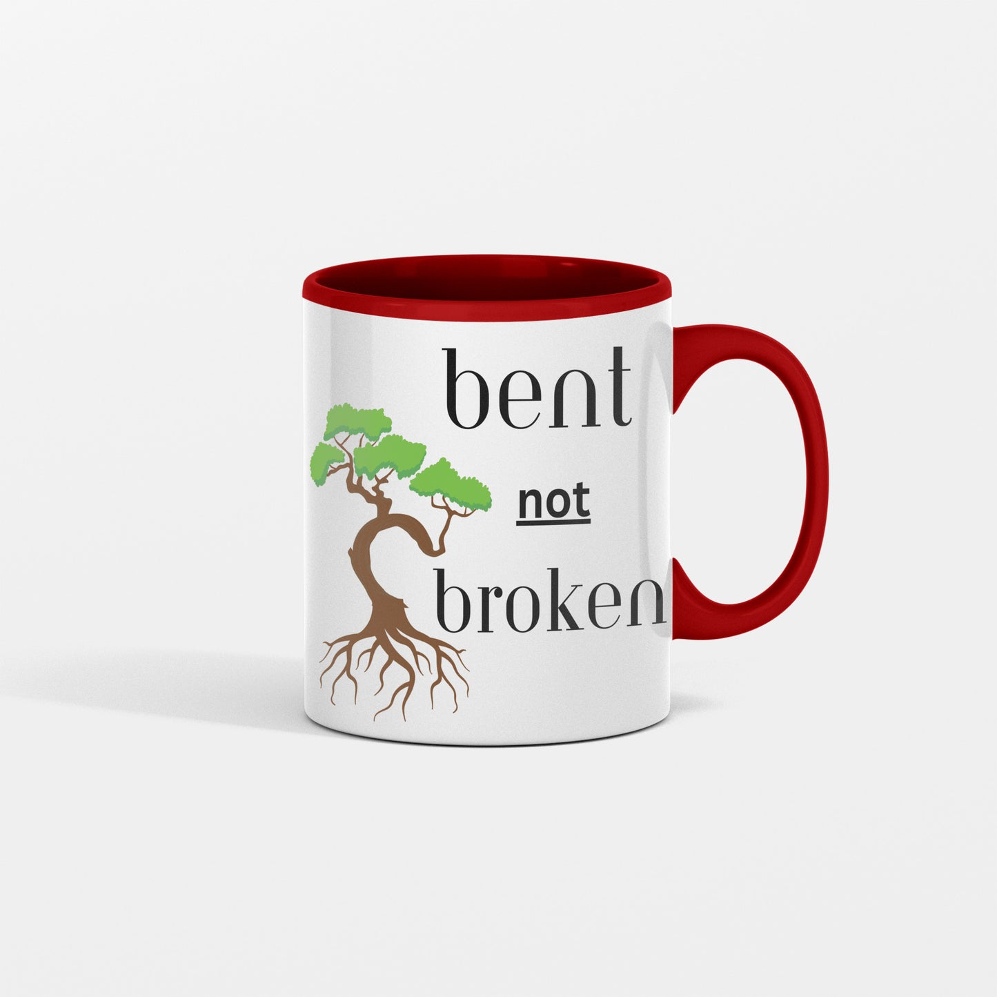 Bent not Broken - Resilience in every sip. Perfect reminder that you are still standing - shipping included