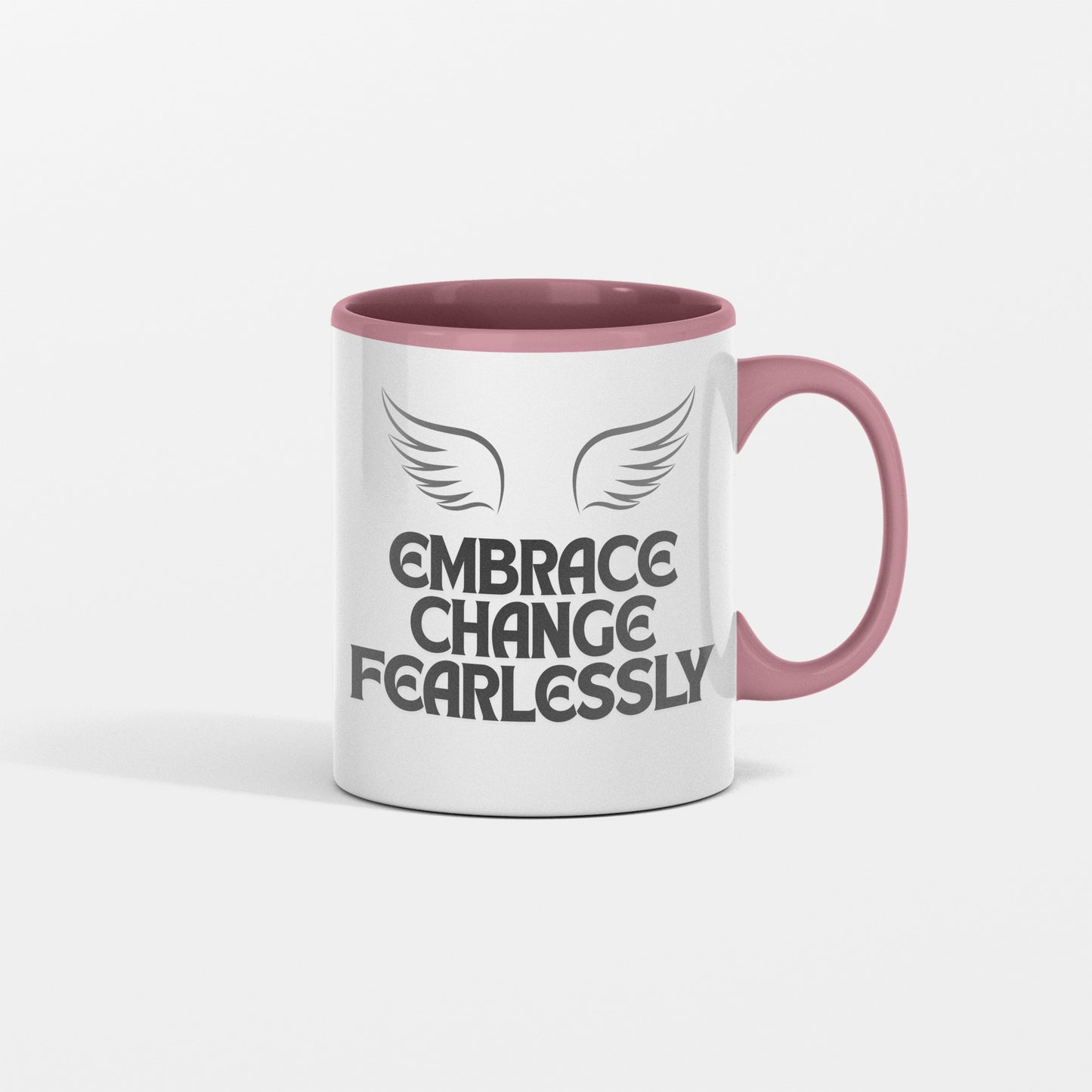 Courage in every sip. Perfect mug to celebrate life transitions - shipping included