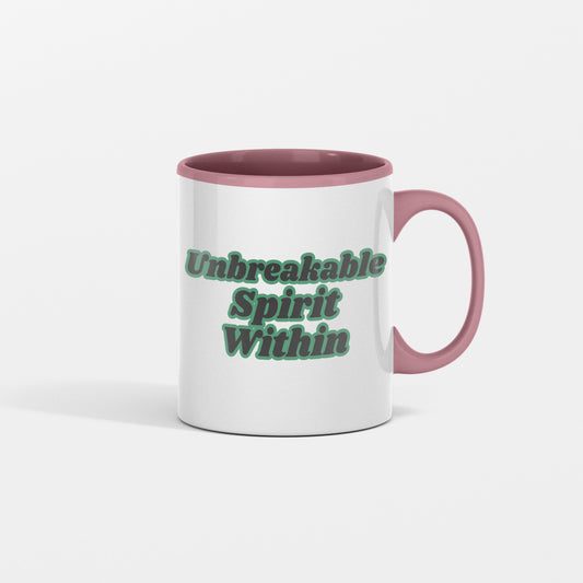 Inner Strength: Unbreakable spririt within. Great gift idea to celebrate resilience