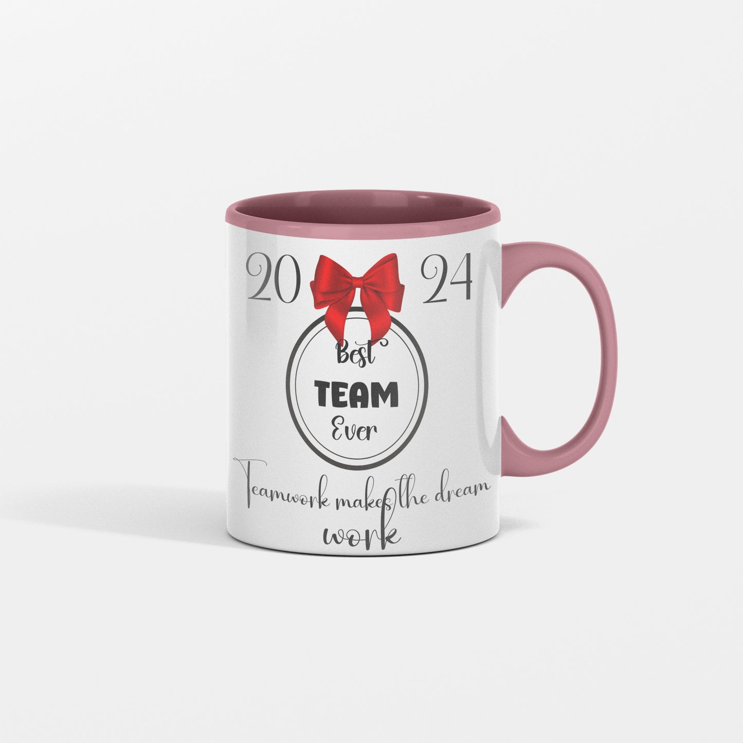 Show love to a special team with this coffee mug - Best team ever - shipping included