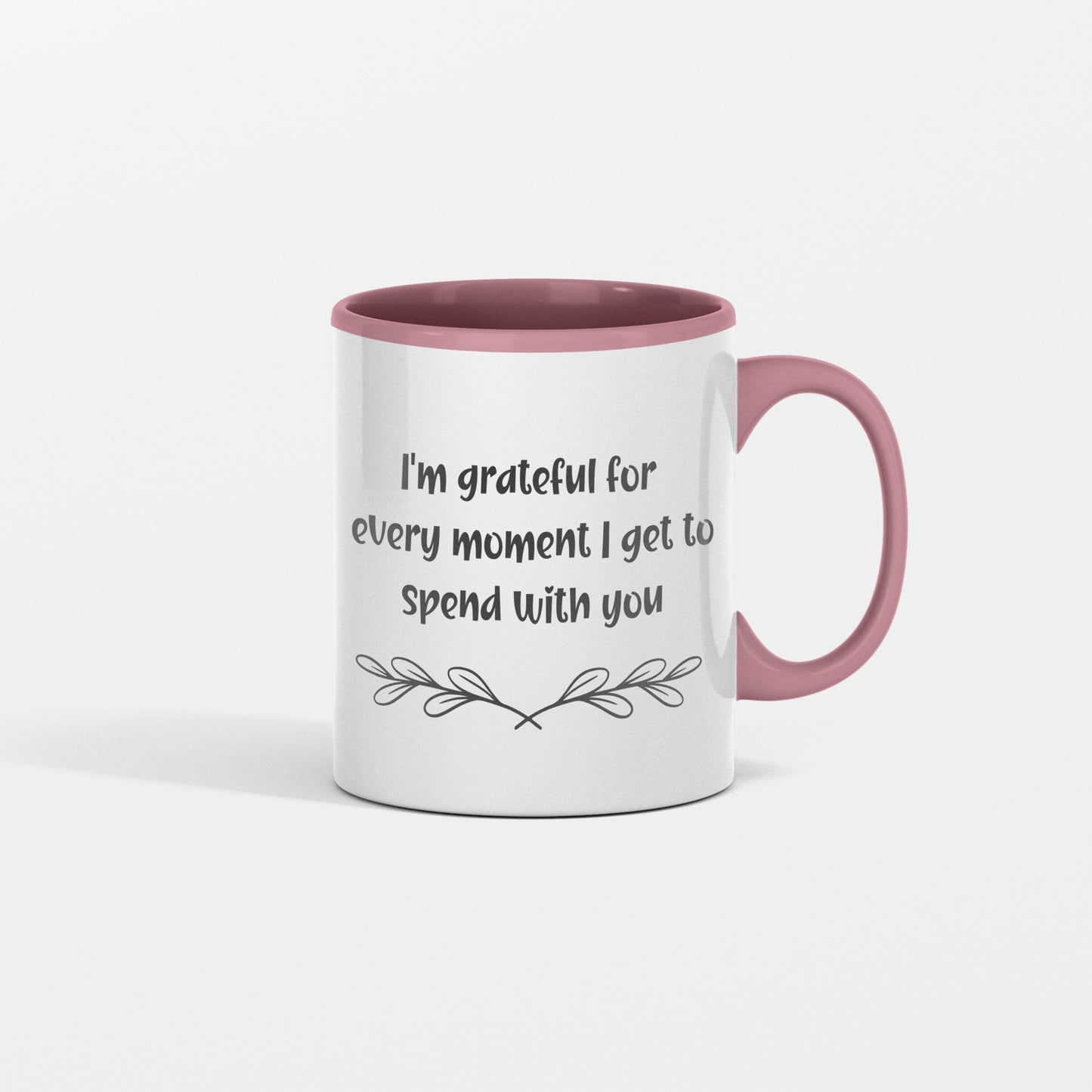 Grateful for every moment ceramic mug| Perfect gift for a loved one| Relationship gift| Valentines - free shipping to USA