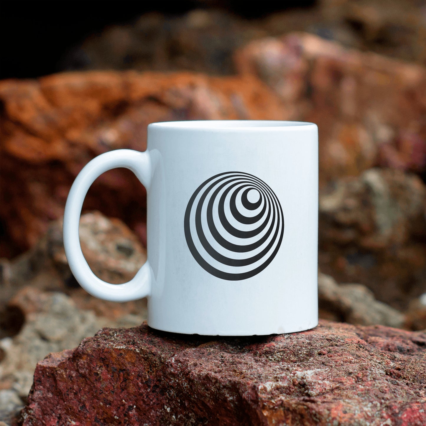 Optical illusion Delight ceramic mug, unique mug for anyone - free shipping