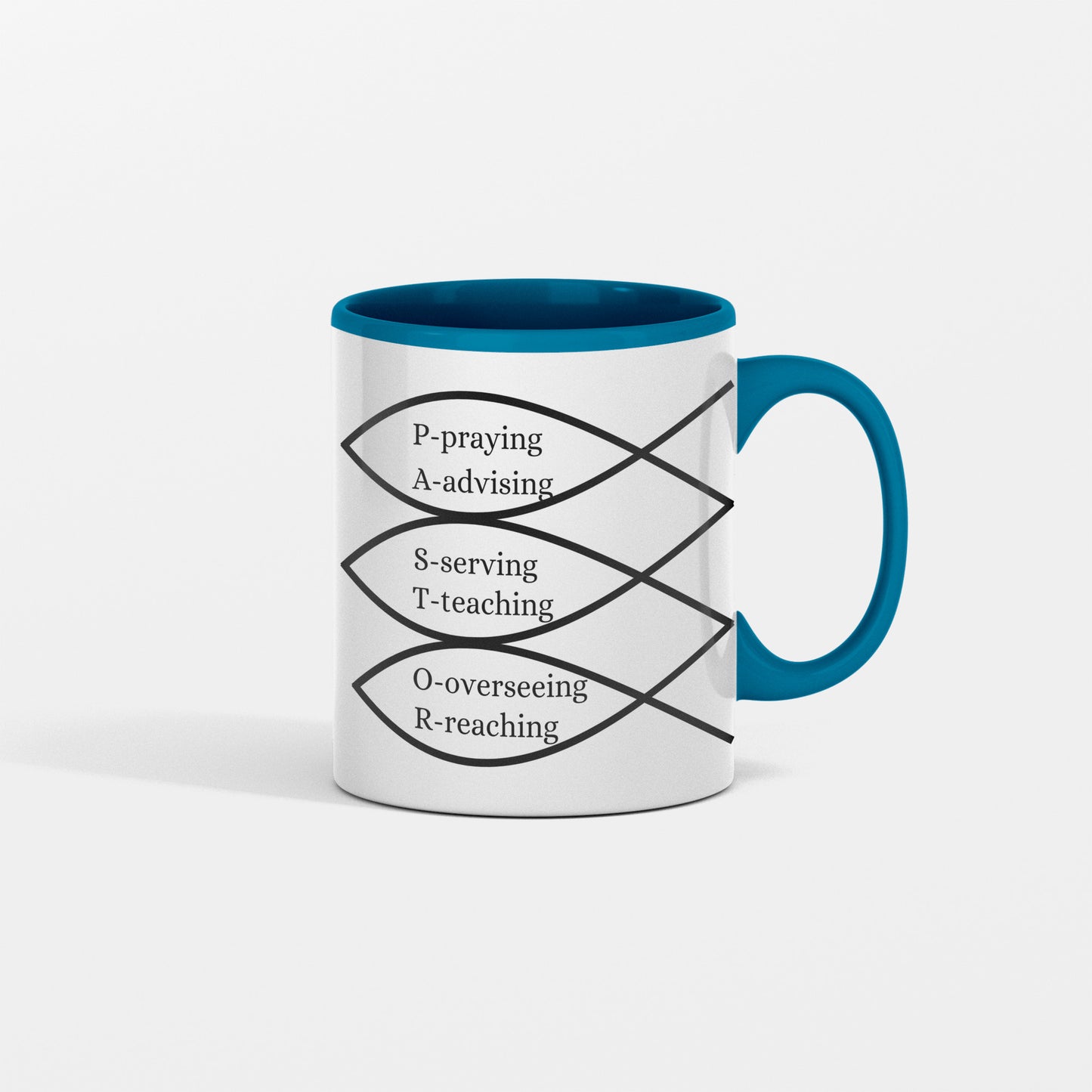 Unique PASTOR ceramic mug | Appreciate all a pastor does| Perfect mug for a Pastor | Abstract art- free shipping