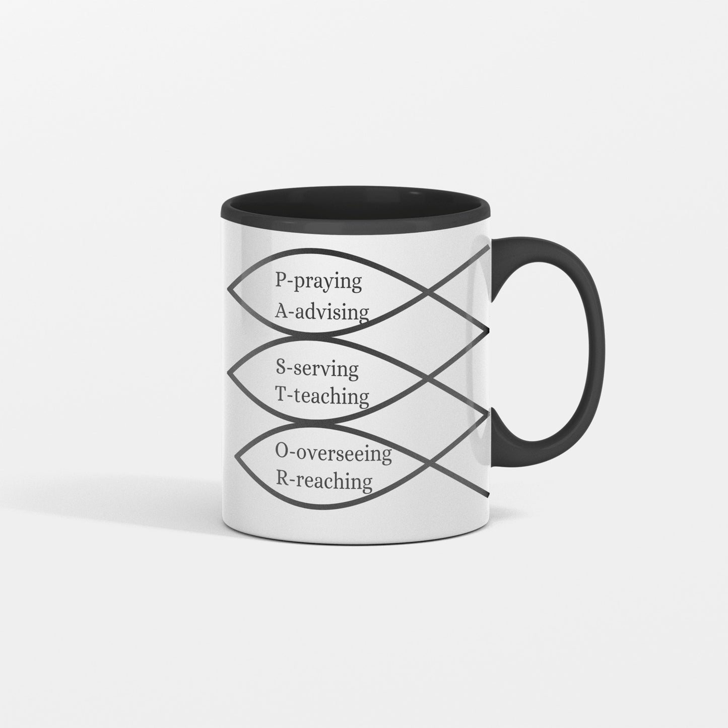 Unique PASTOR ceramic mug | Appreciate all a pastor does| Perfect mug for a Pastor | Abstract art- free shipping