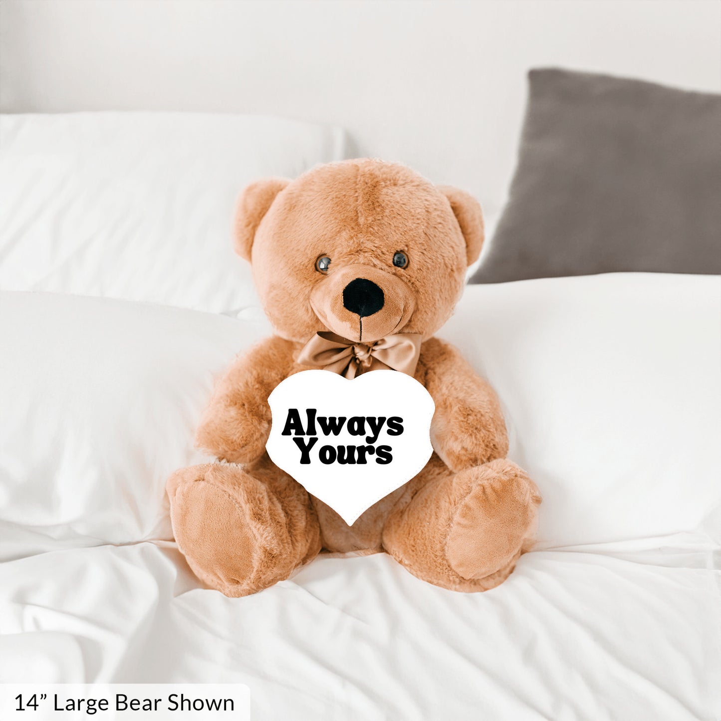 Always Yours Plush Teddy Bear - A gift they will cherish for a long time - Free shipping