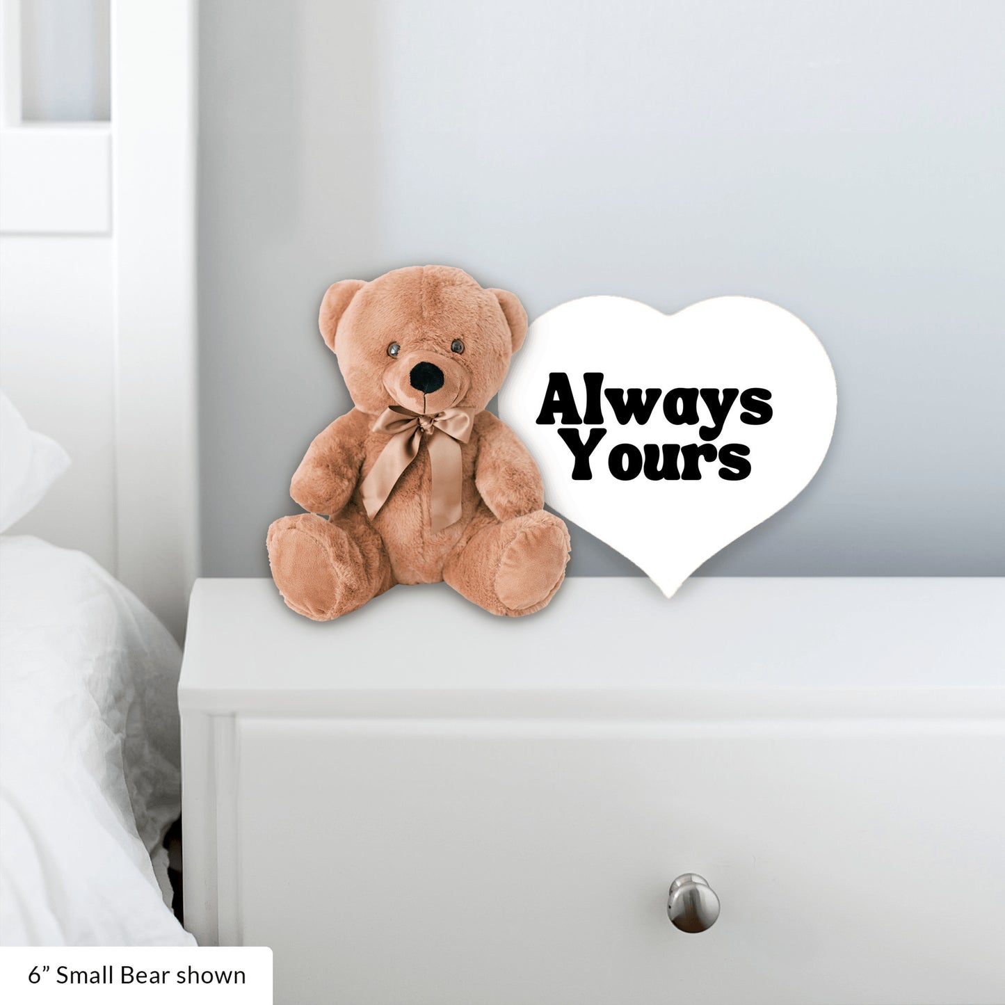 Always Yours Plush Teddy Bear - A gift they will cherish for a long time - Free shipping