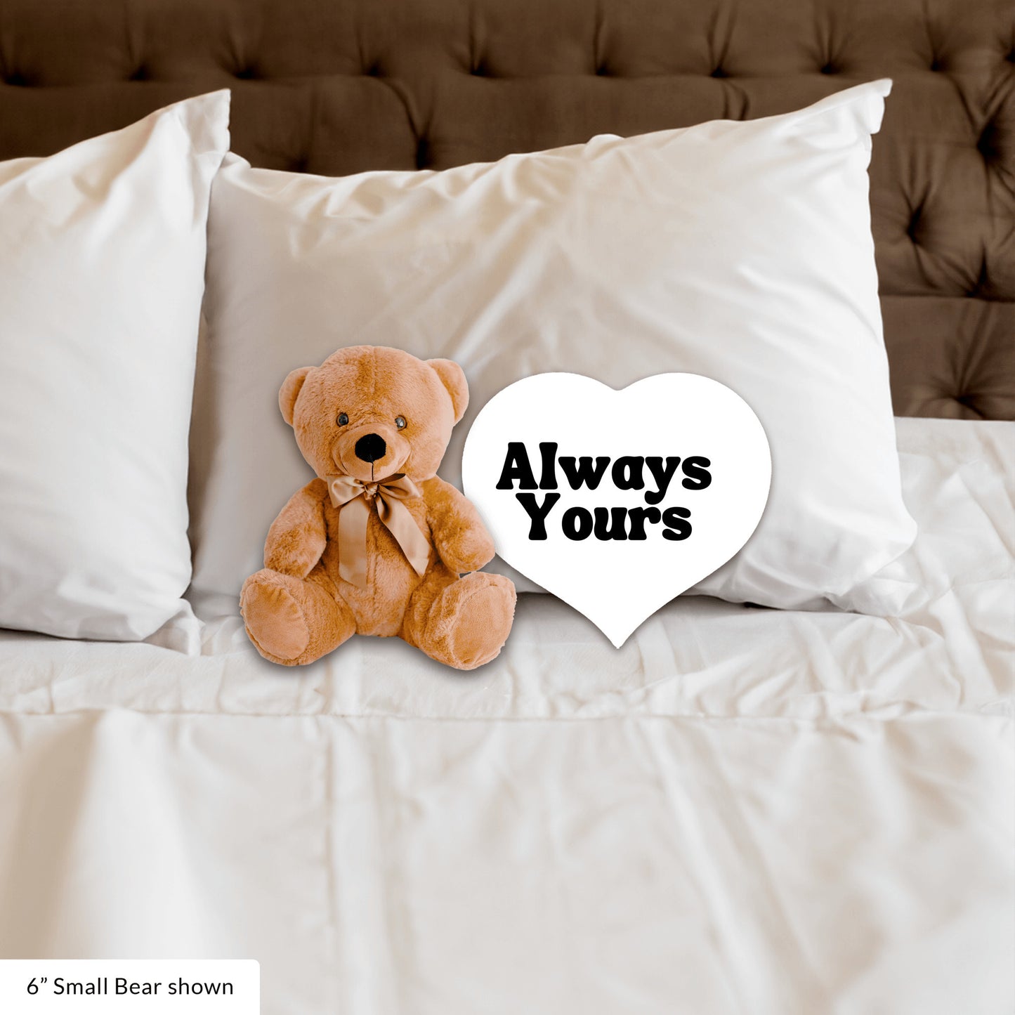 Always Yours Plush Teddy Bear - A gift they will cherish for a long time - Free shipping