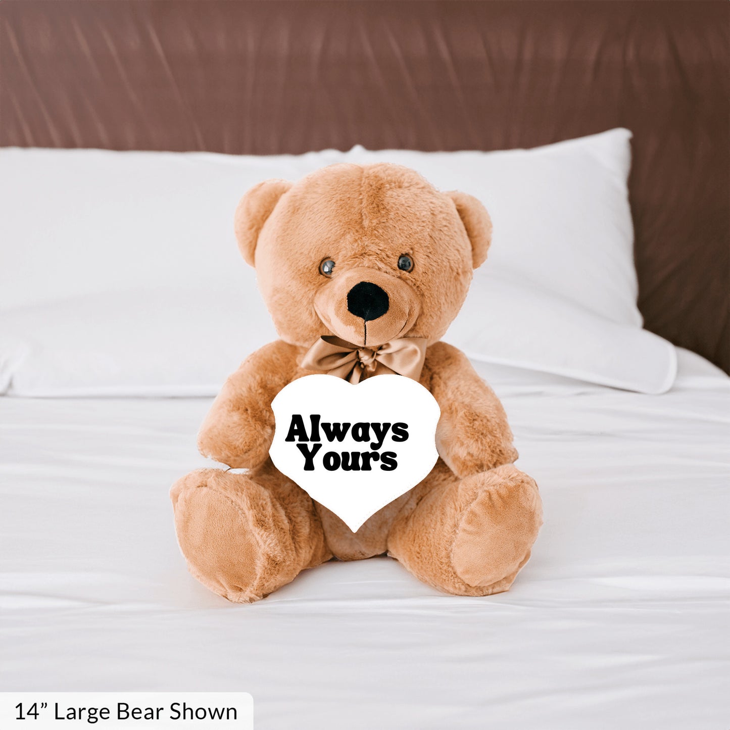 Always Yours Plush Teddy Bear - A gift they will cherish for a long time - Free shipping