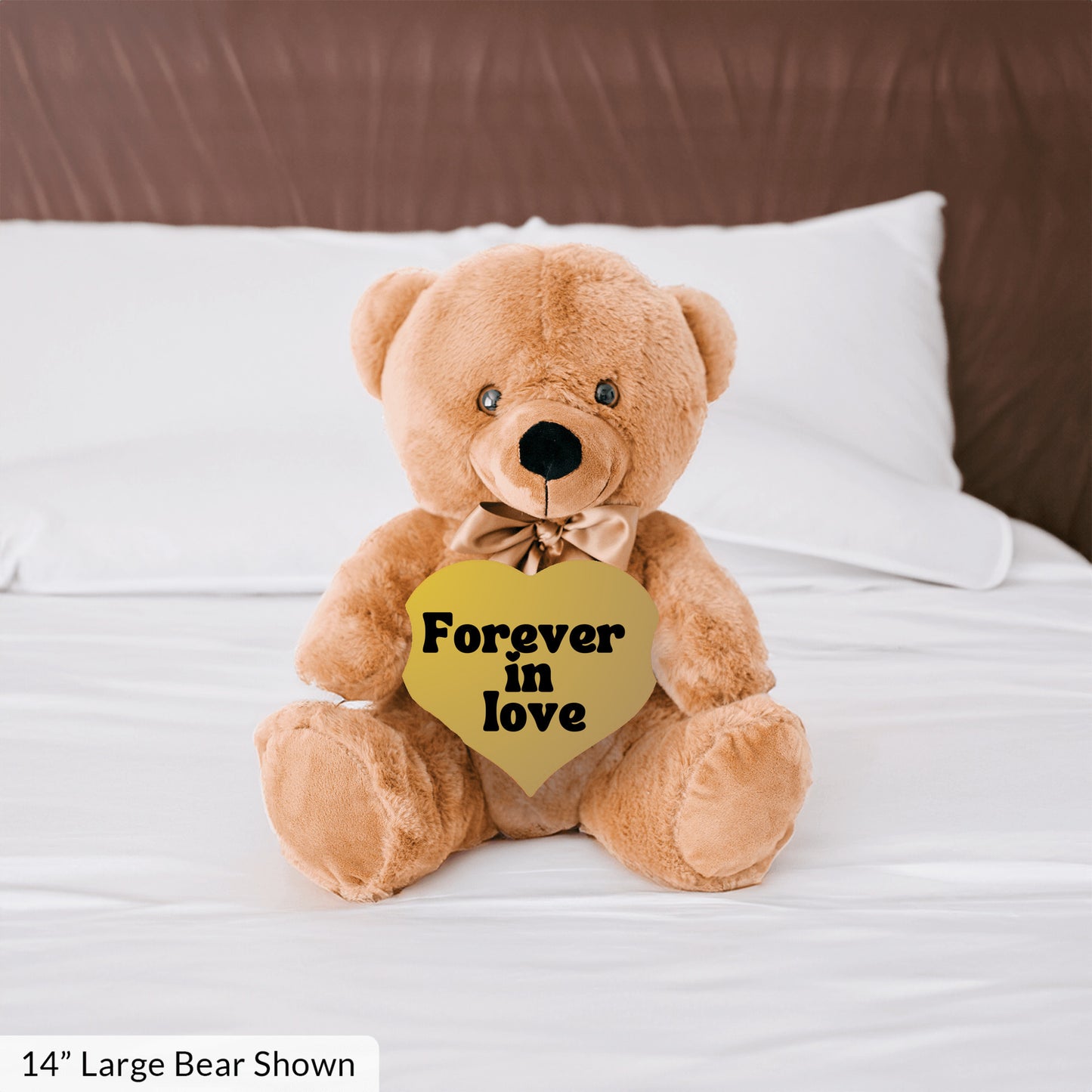 Forever in Love, a timeless affection Plush Teddy bear - free shipping to USA