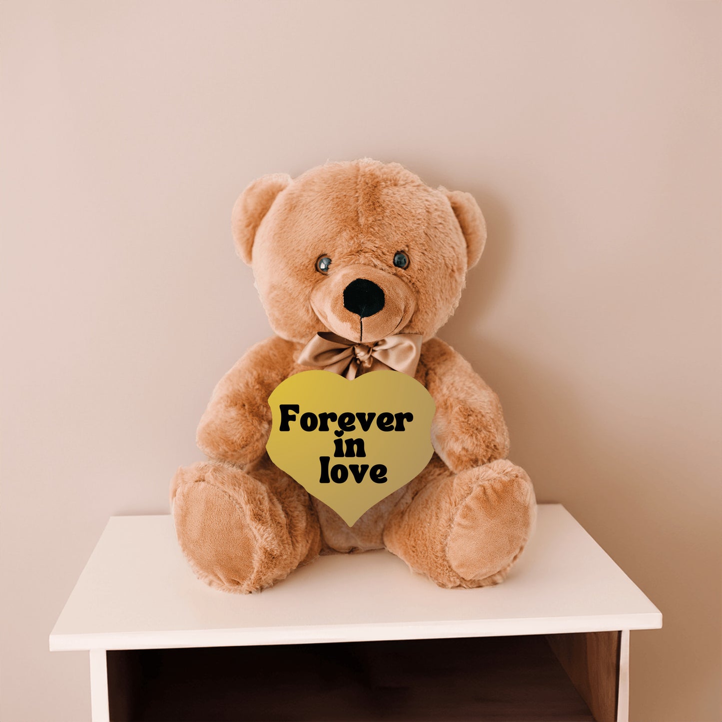 Forever in Love, a timeless affection Plush Teddy bear - free shipping to USA