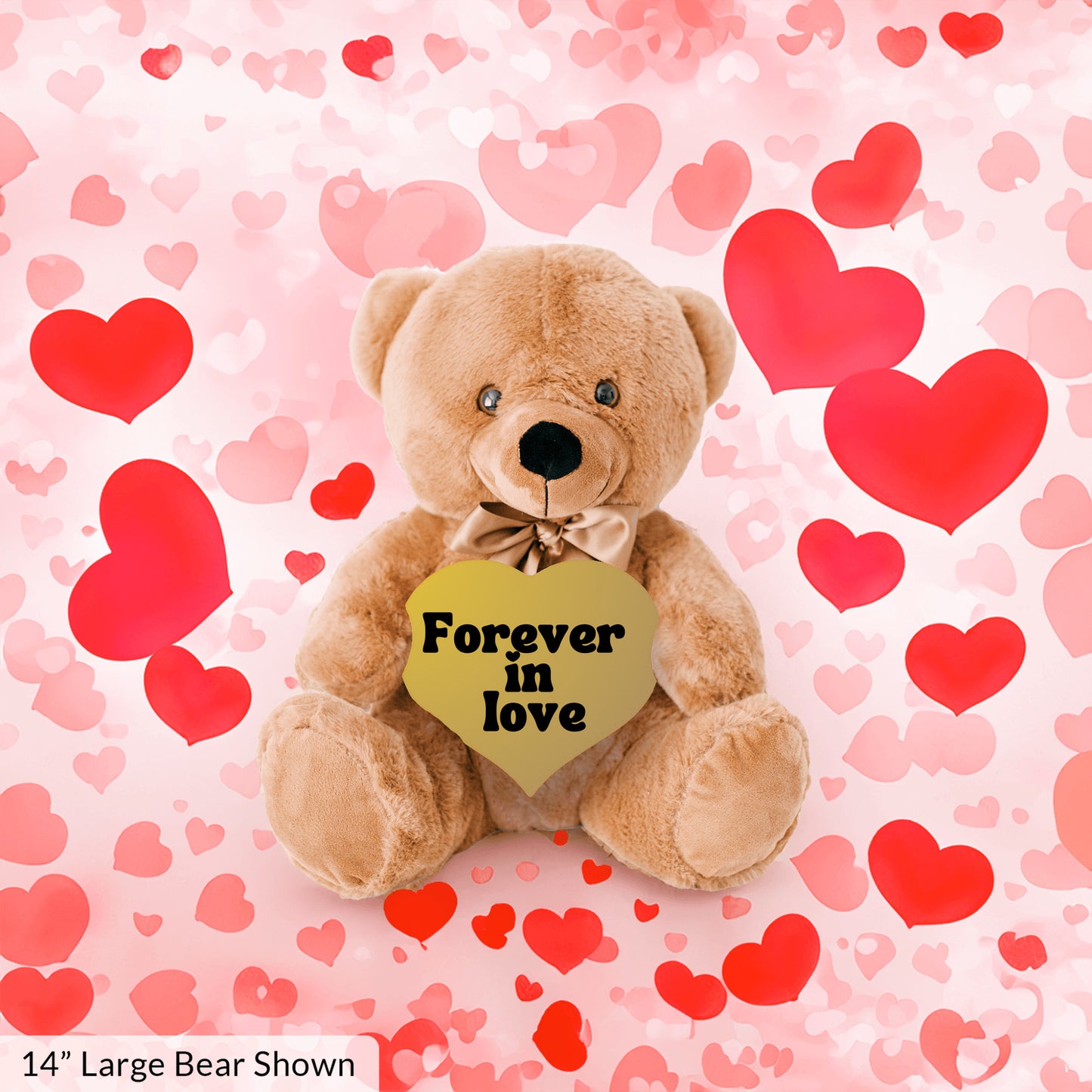 Forever in Love, a timeless affection Plush Teddy bear - free shipping to USA