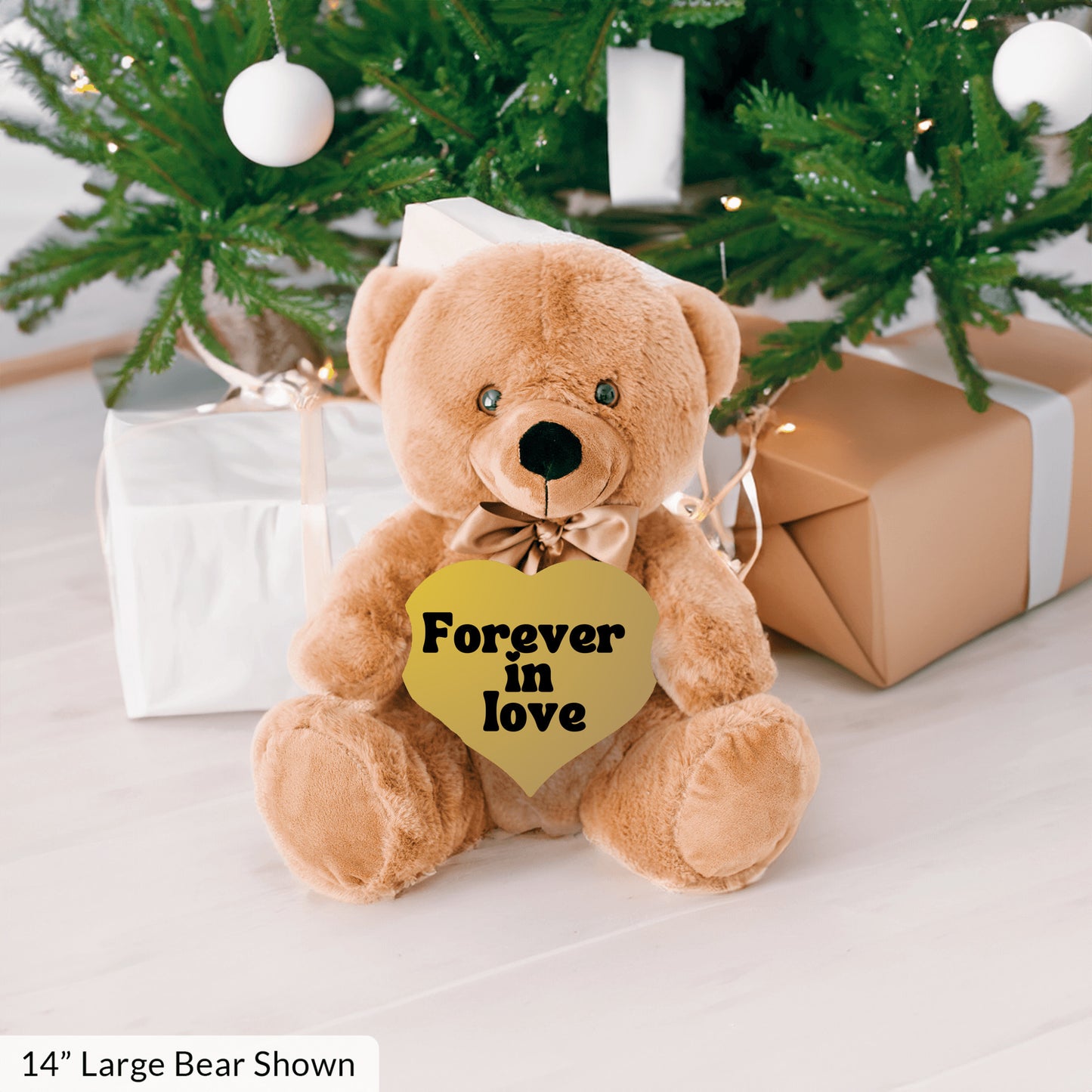 Forever in Love, a timeless affection Plush Teddy bear - free shipping to USA