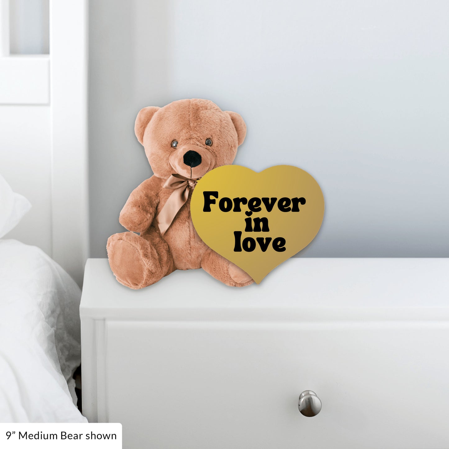 Forever in Love, a timeless affection Plush Teddy bear - free shipping to USA