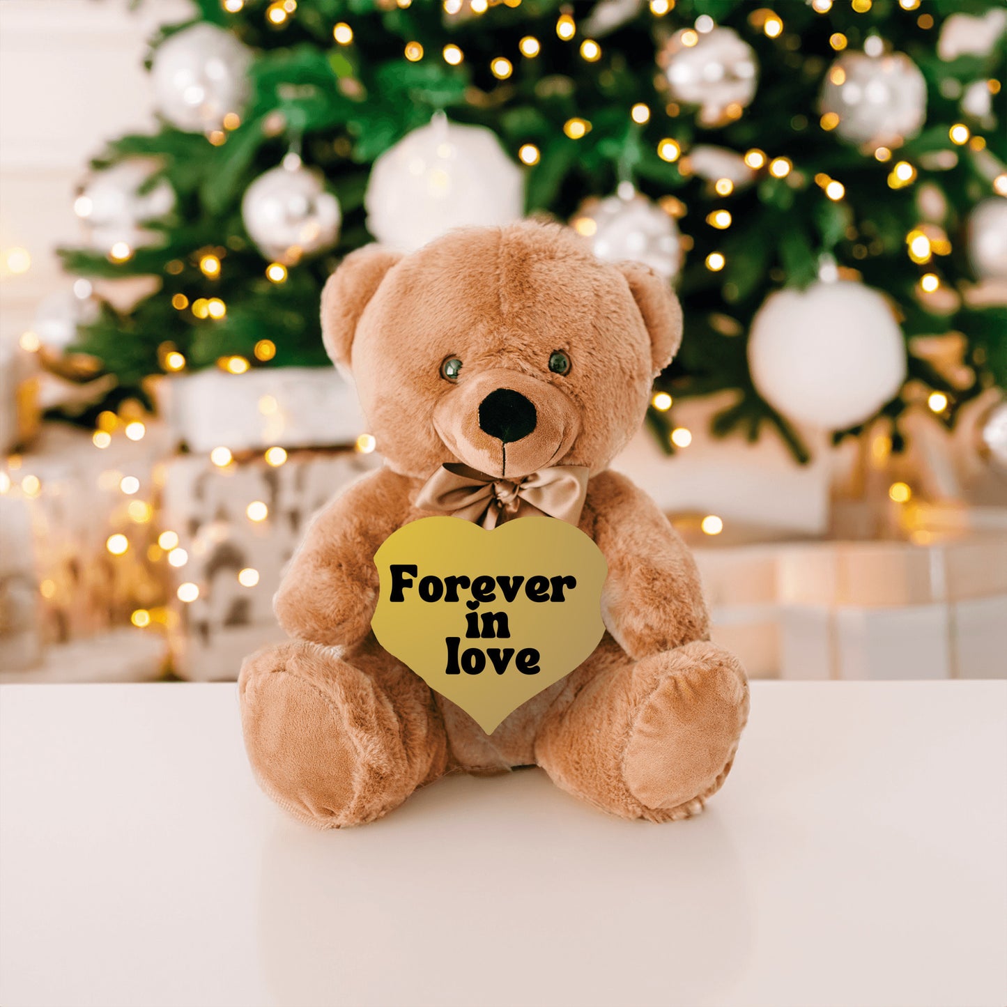 Forever in Love, a timeless affection Plush Teddy bear - free shipping to USA