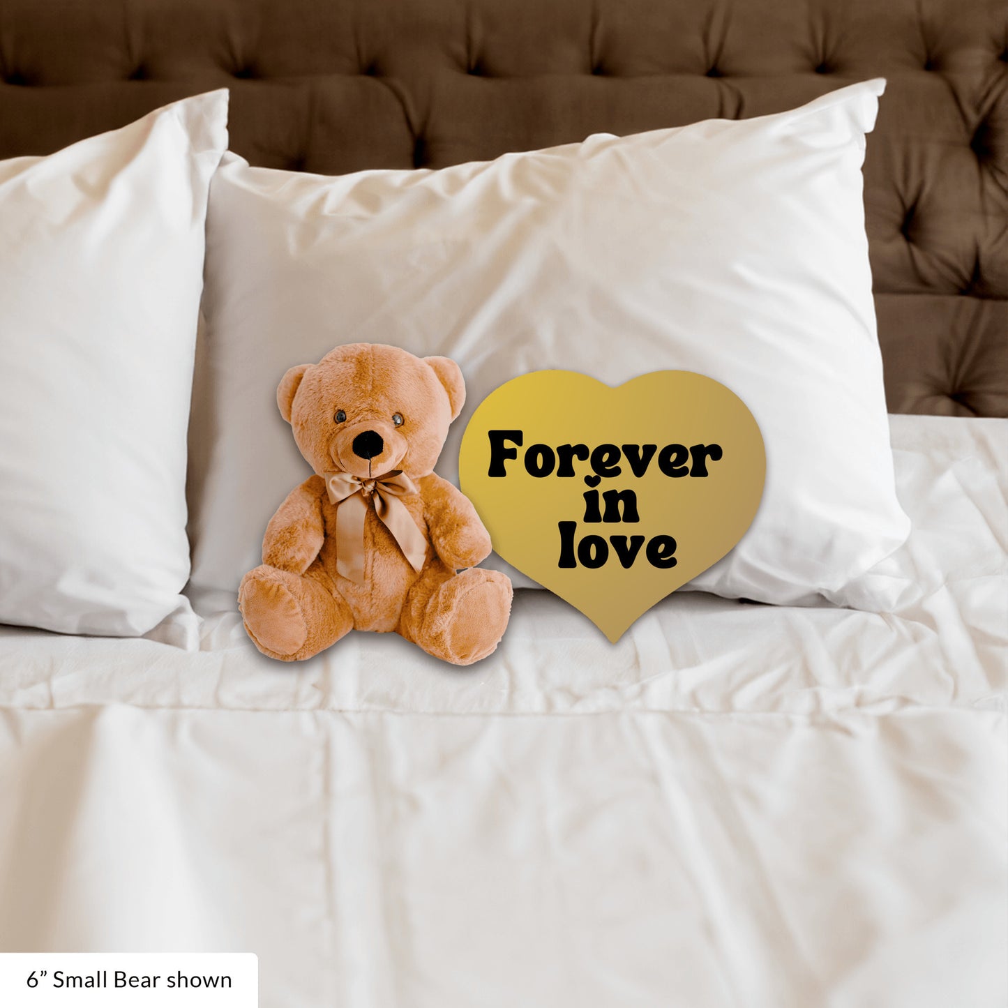 Forever in Love, a timeless affection Plush Teddy bear - free shipping to USA