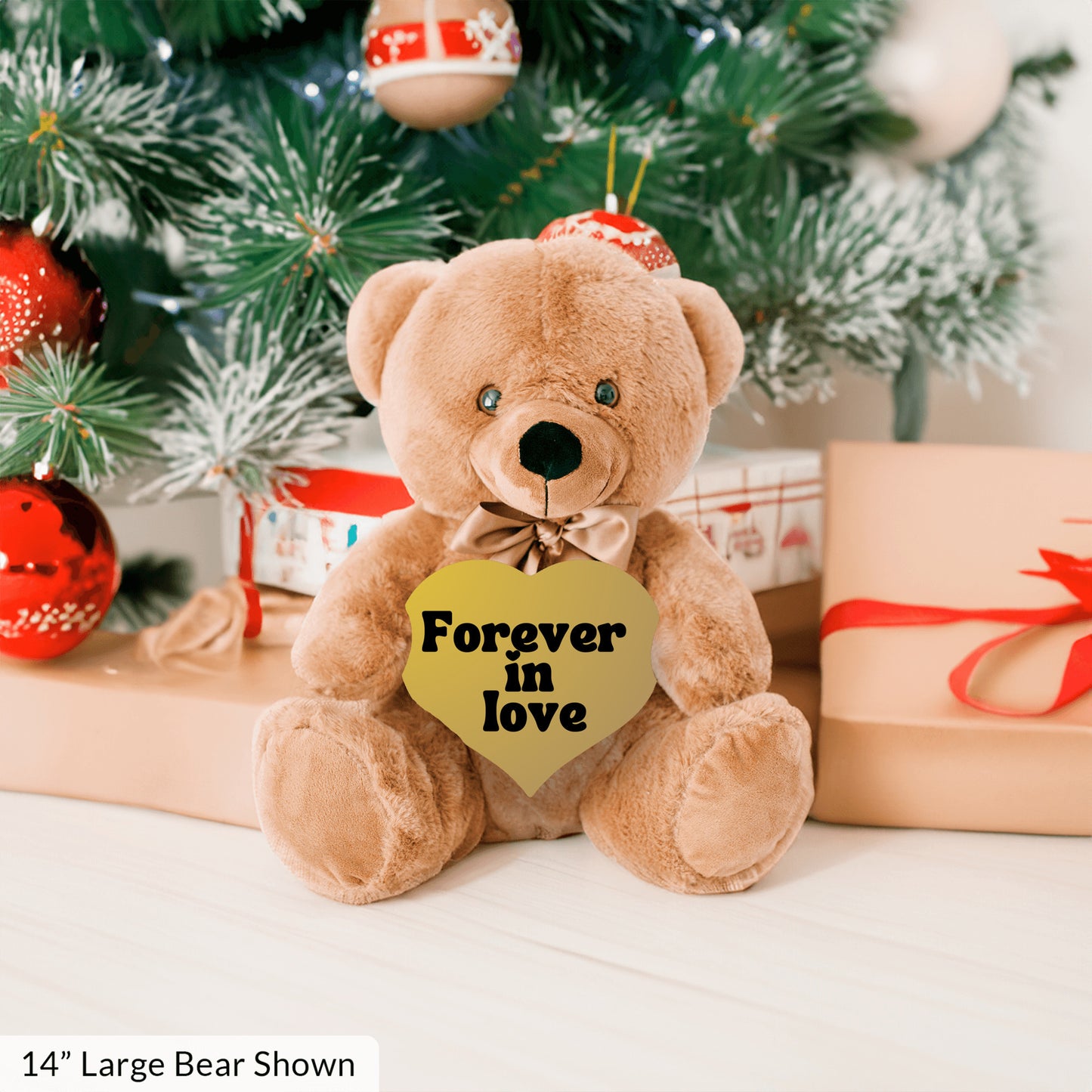 Forever in Love, a timeless affection Plush Teddy bear - free shipping to USA