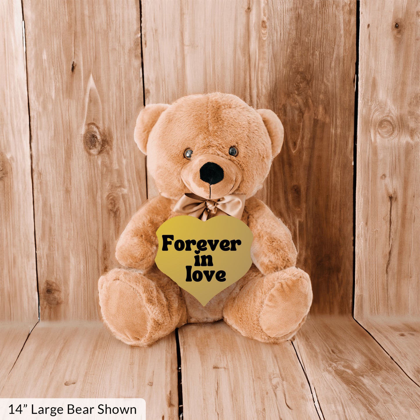 Forever in Love, a timeless affection Plush Teddy bear - free shipping to USA