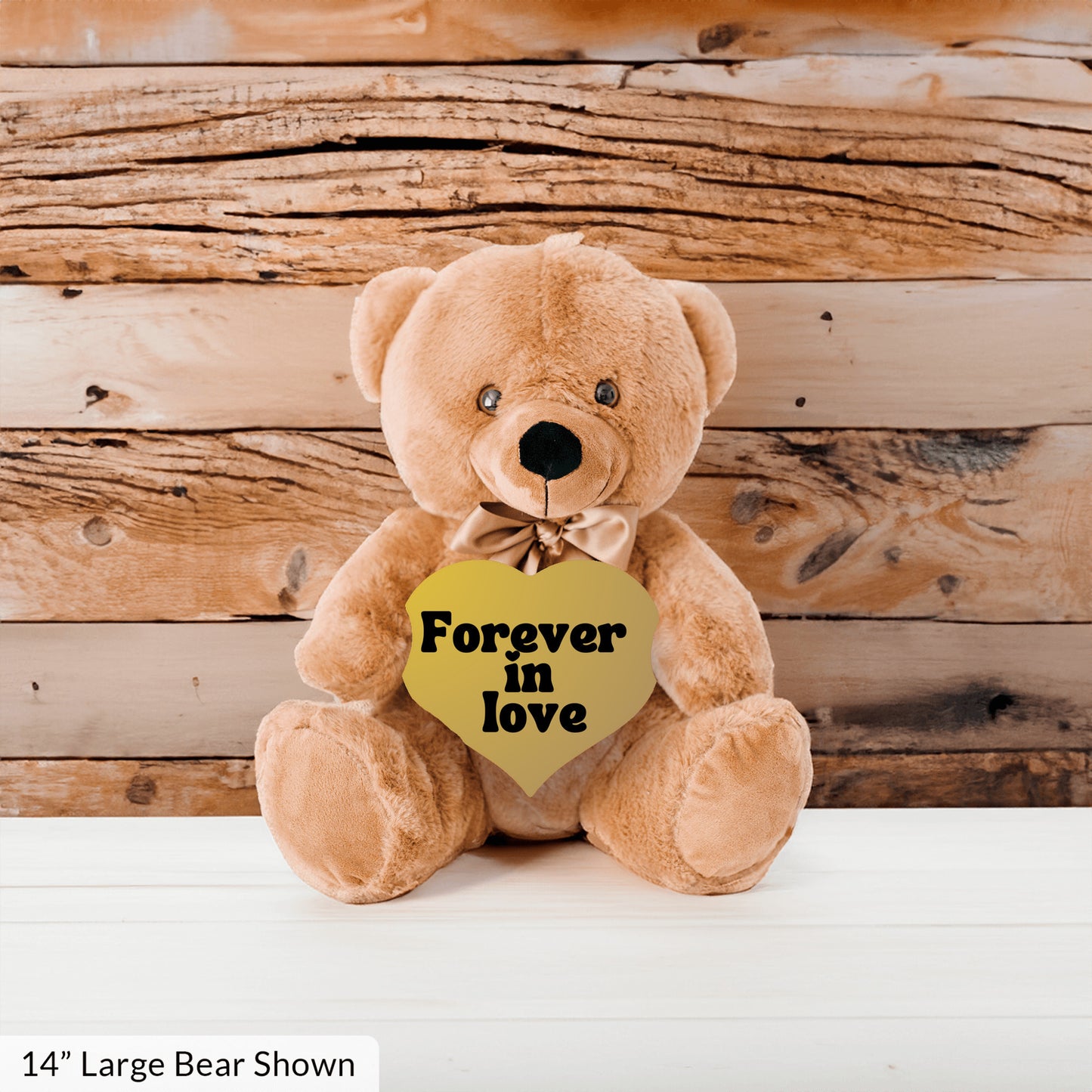 Forever in Love, a timeless affection Plush Teddy bear - free shipping to USA