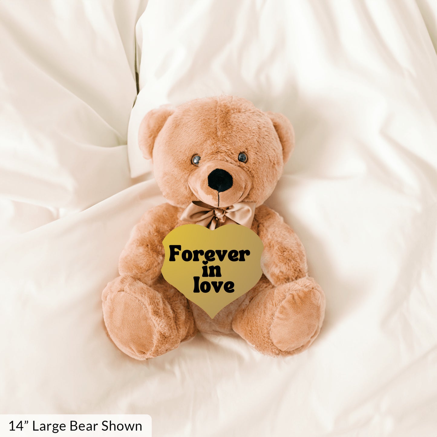 Forever in Love, a timeless affection Plush Teddy bear - free shipping to USA