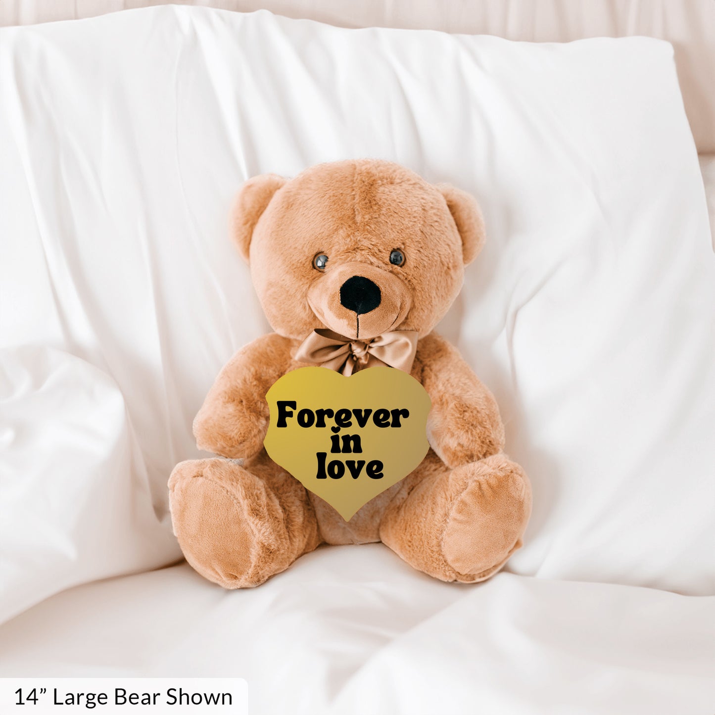 Forever in Love, a timeless affection Plush Teddy bear - free shipping to USA