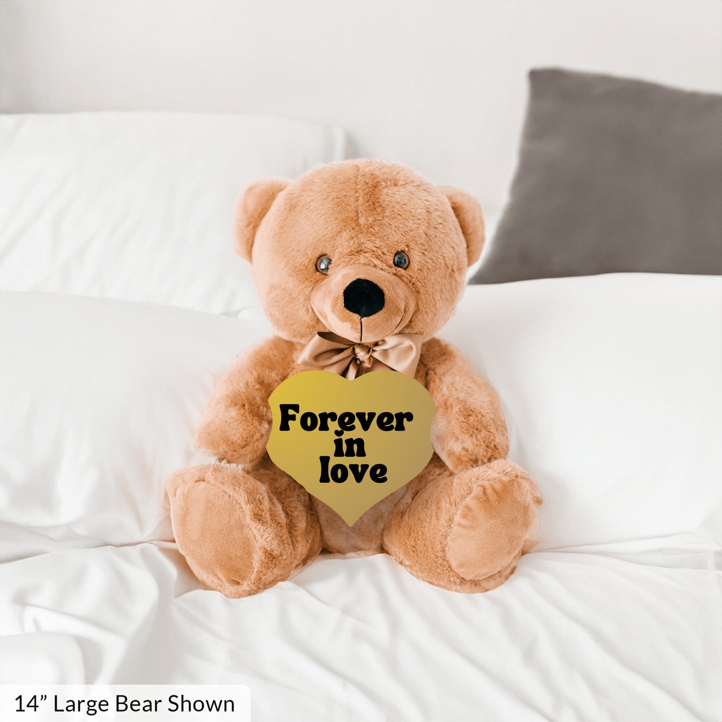 Forever in Love, a timeless affection Plush Teddy bear - free shipping to USA