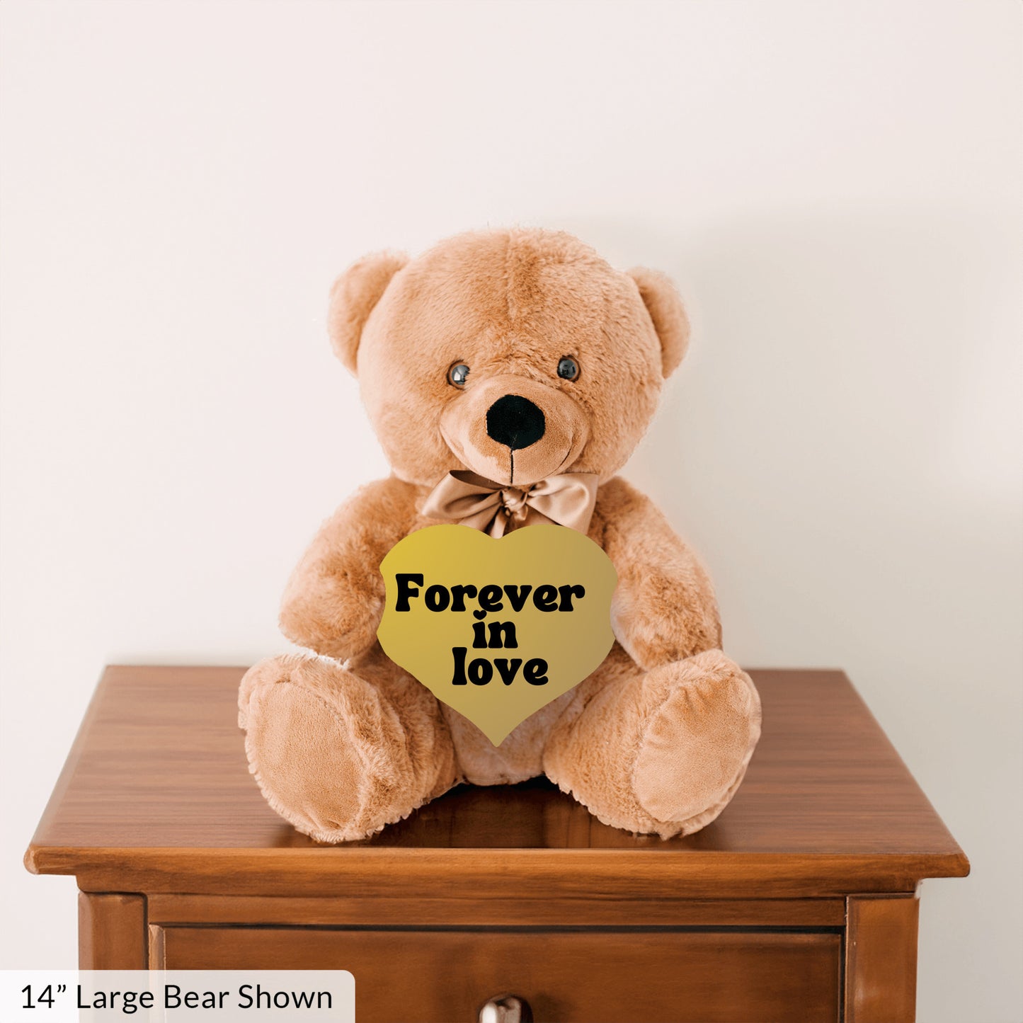 Forever in Love, a timeless affection Plush Teddy bear - free shipping to USA