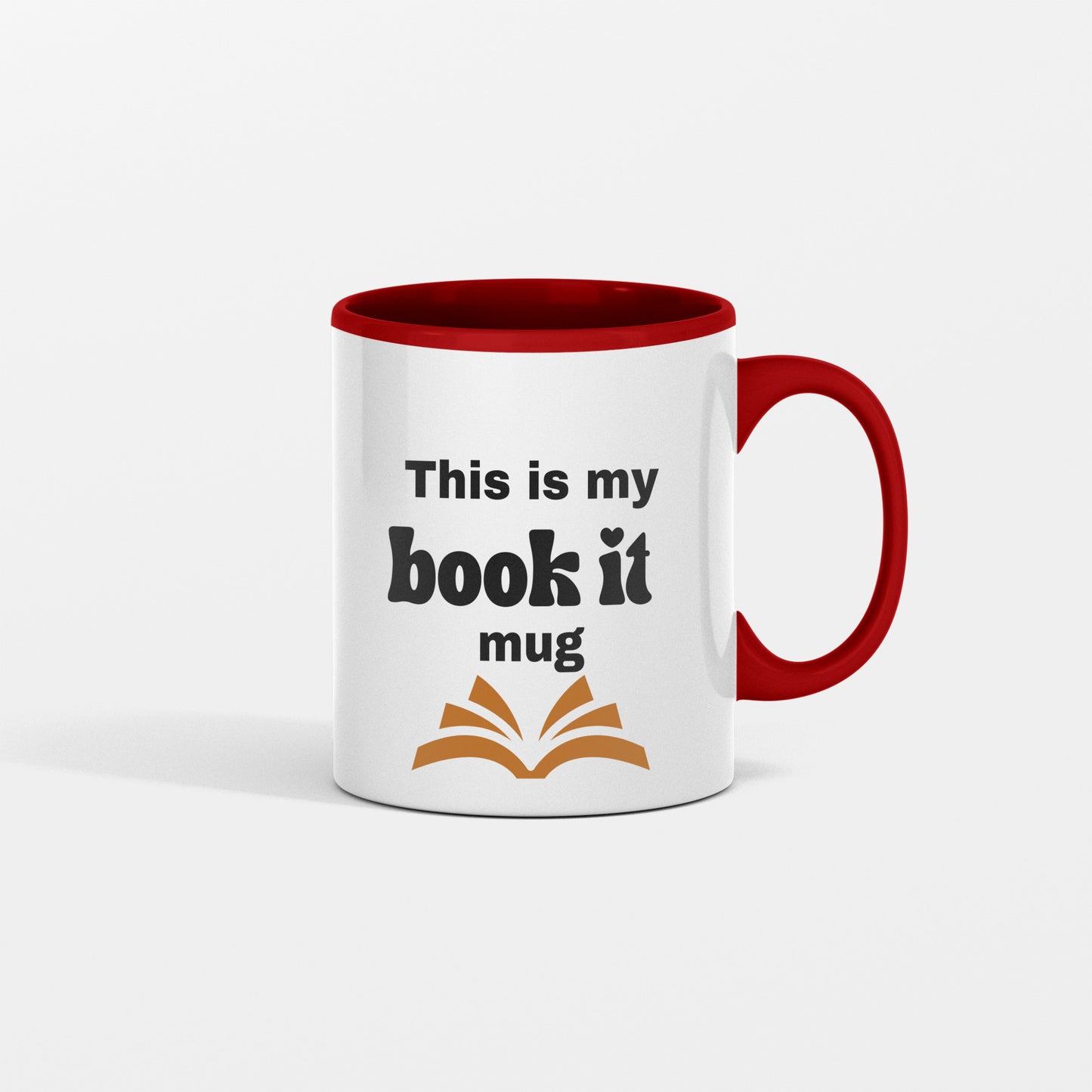 This Is My Book It Ceramic Mug - Celebrate Love for Reading with This Fun Cup - Perfect for Cozy Reading Sessions - free shipping to USA