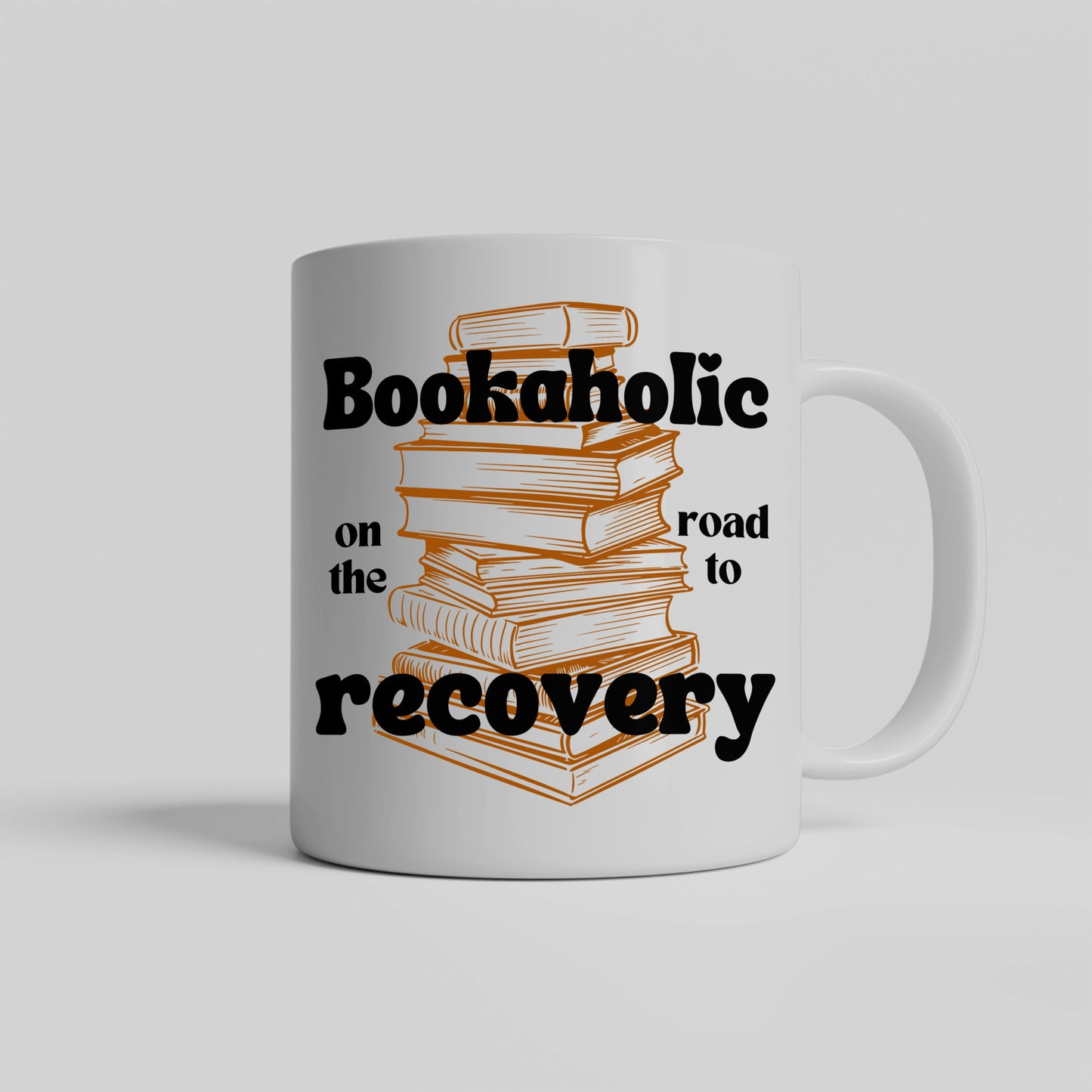 Funny Bookaholic ceramic coffee mug| Perfect gift for anyone who loves to read - free shipping to USA