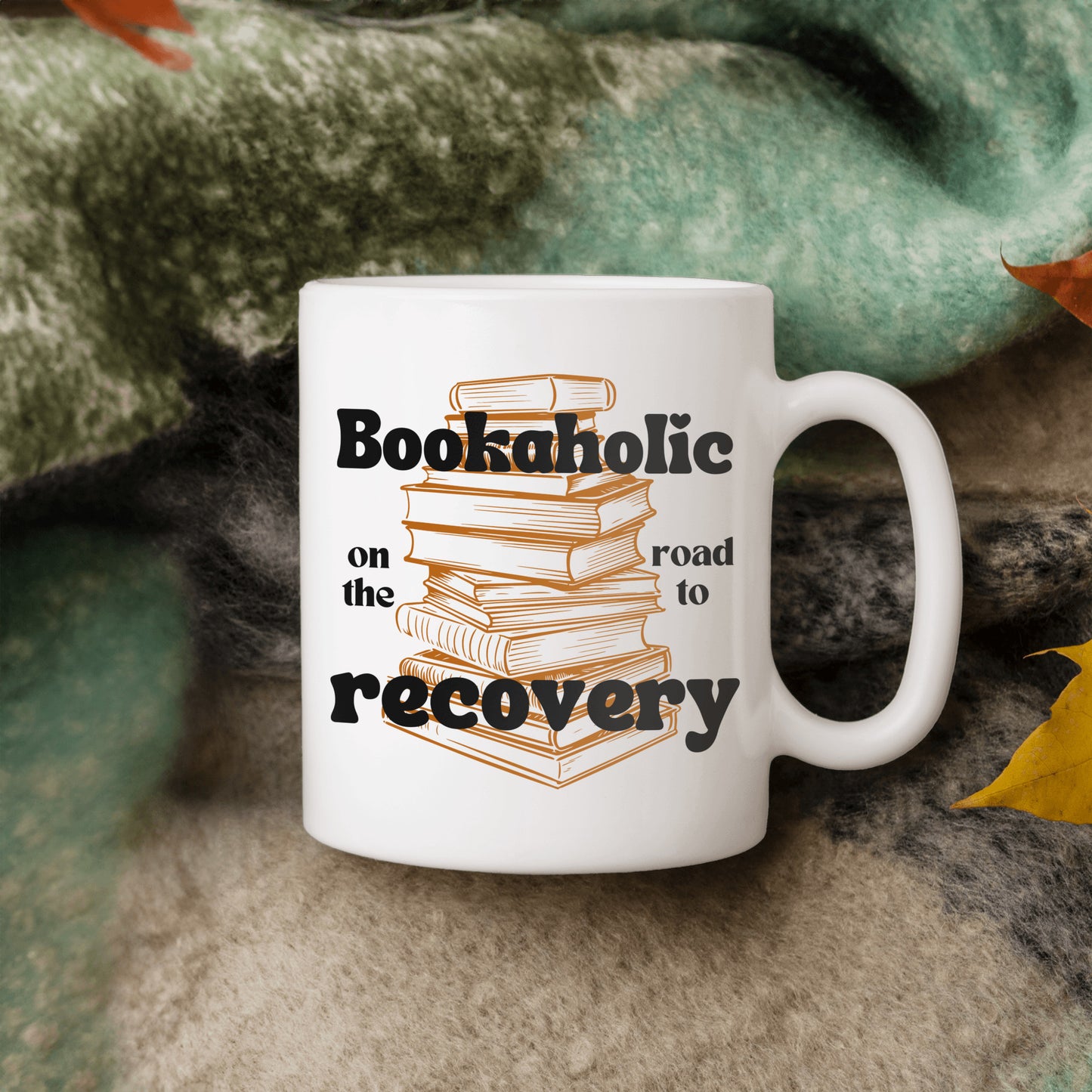 Funny Bookaholic ceramic coffee mug| Perfect gift for anyone who loves to read - free shipping to USA