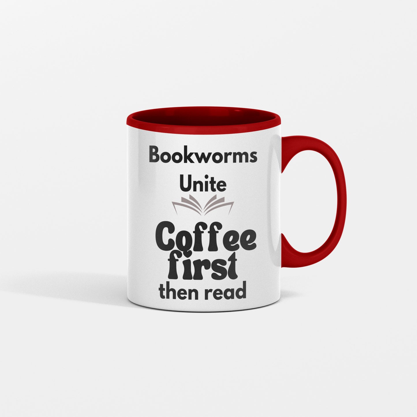 Bookworms unite ceramic coffee mug- Celebrate Your Love for Reading - Perfect for Avid Readers and Book Clubs - free shipping to USA