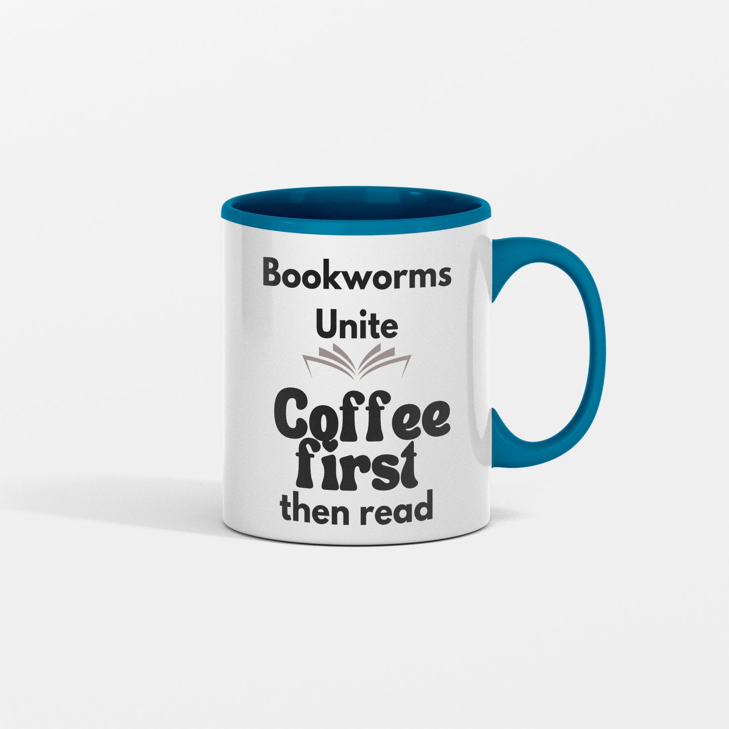 Bookworms unite ceramic coffee mug- Celebrate Your Love for Reading - Perfect for Avid Readers and Book Clubs - free shipping to USA