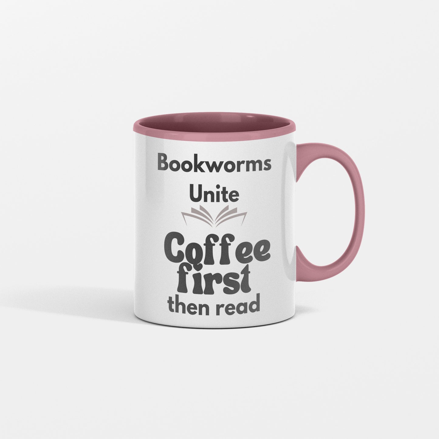 Bookworms unite ceramic coffee mug- Celebrate Your Love for Reading - Perfect for Avid Readers and Book Clubs - free shipping to USA