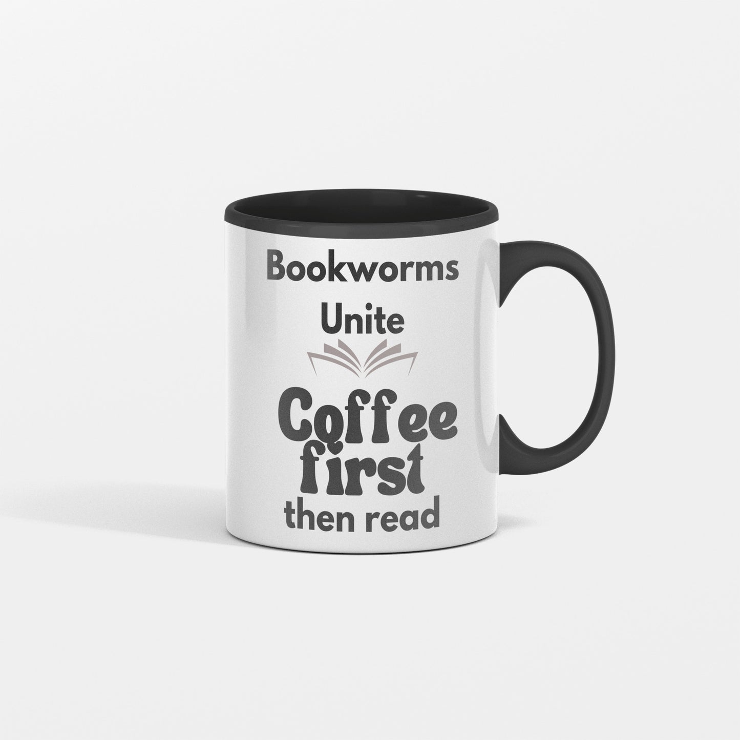 Bookworms unite ceramic coffee mug- Celebrate Your Love for Reading - Perfect for Avid Readers and Book Clubs - free shipping to USA