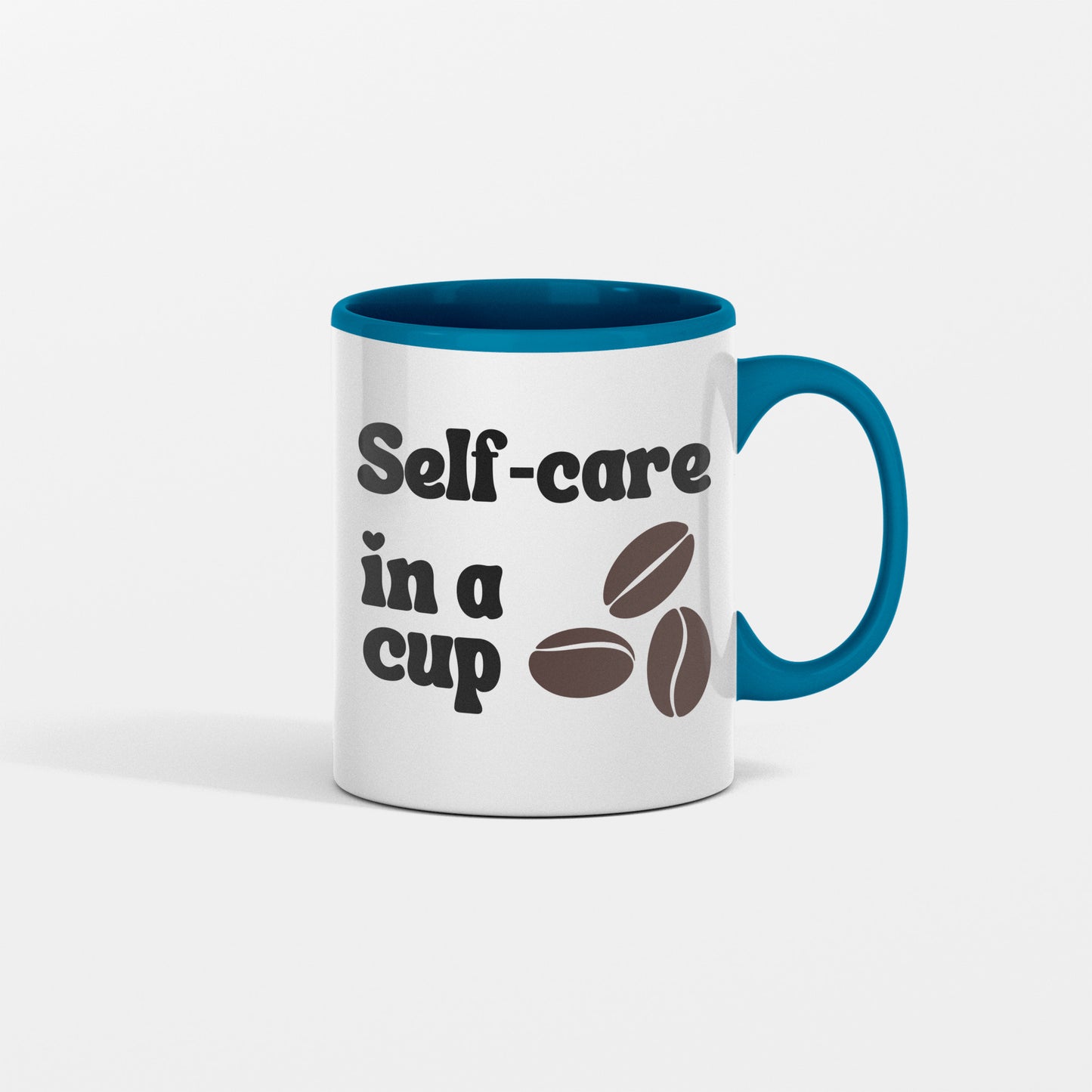 The coffee lover's favorite ceramic mug - Selfcare in a cup - Great gift for friends, family, clubs, or part of a gift basket for a coffee lover - free shipping to USA